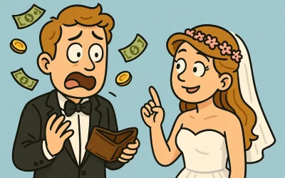 Hochzeitsbudget: Wie du deine Traumhochzeit ohne Panik im Portemonnaie planst
